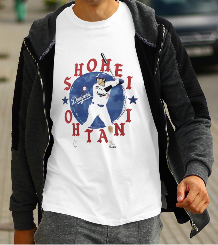 Shohei Ohtani Los Angeles Dodgers October Baseball Player Batter T-Shirt