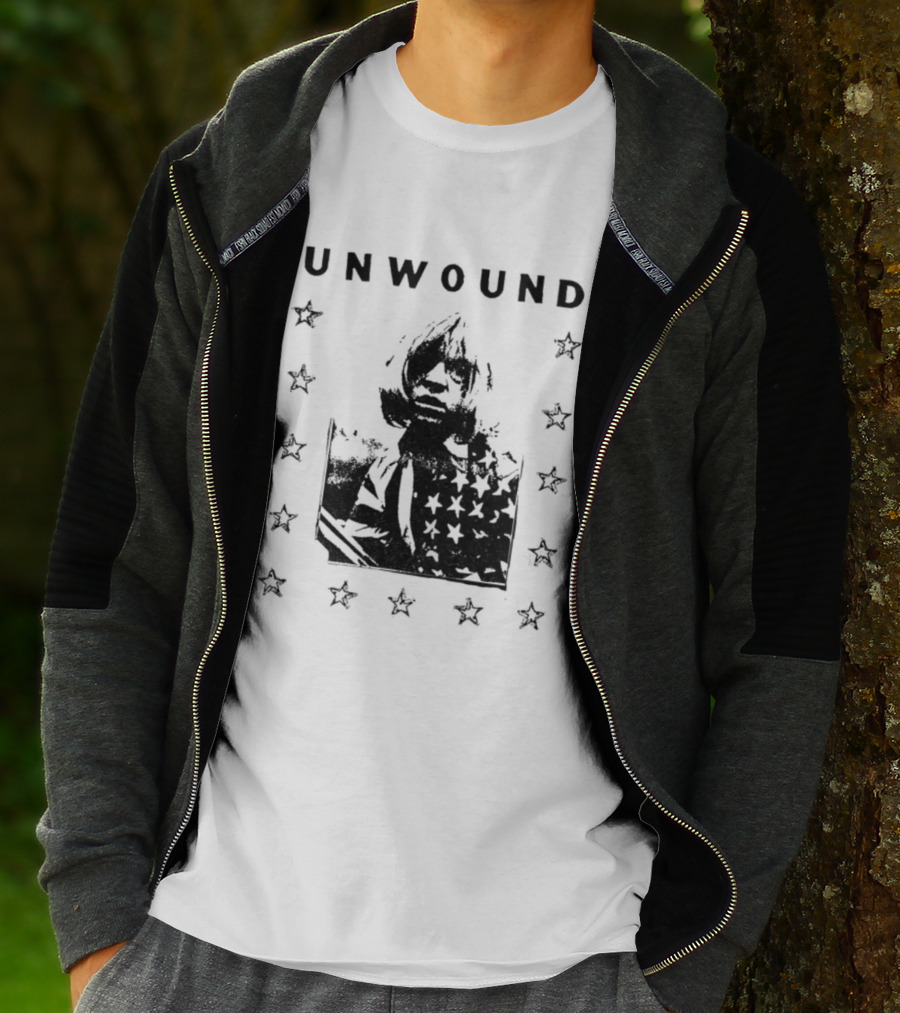 Unwound Surrounded By Stars Punk Album T-Shirt