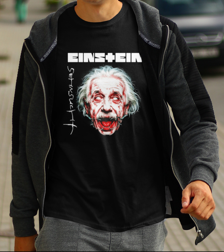 Eins+Ein Sehnsucht Albert Einstein Rammstein T-Shirt