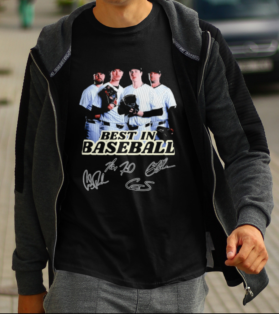 New York Yankees Best In Baseball MLB Team Champions T-Shirt