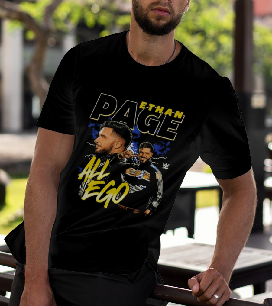Ethan Page WWE All Ego BZ T-Shirt