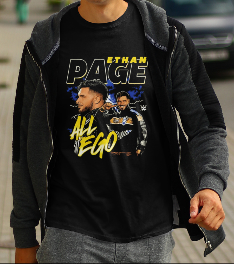 Ethan Page WWE All Ego BZ T-Shirt