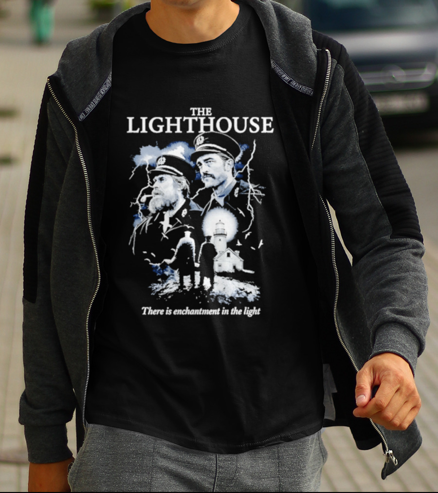 The Lighthouse Willem Dafoe Robert Pattinson Enchantment In The Light T-Shirt