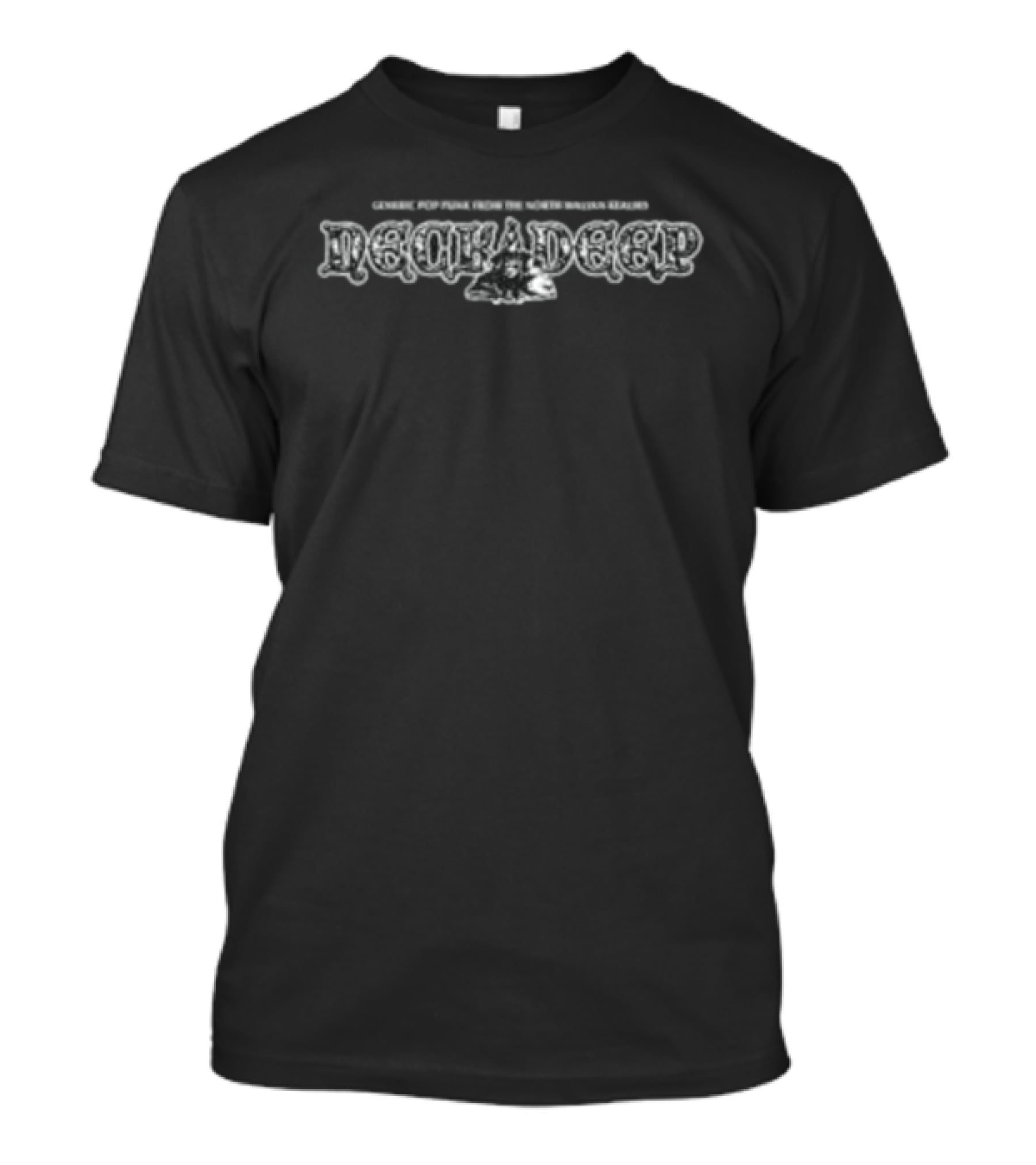 Neck Deep Store Skele Warriors Peace And Panic Skeleton T-Shirt