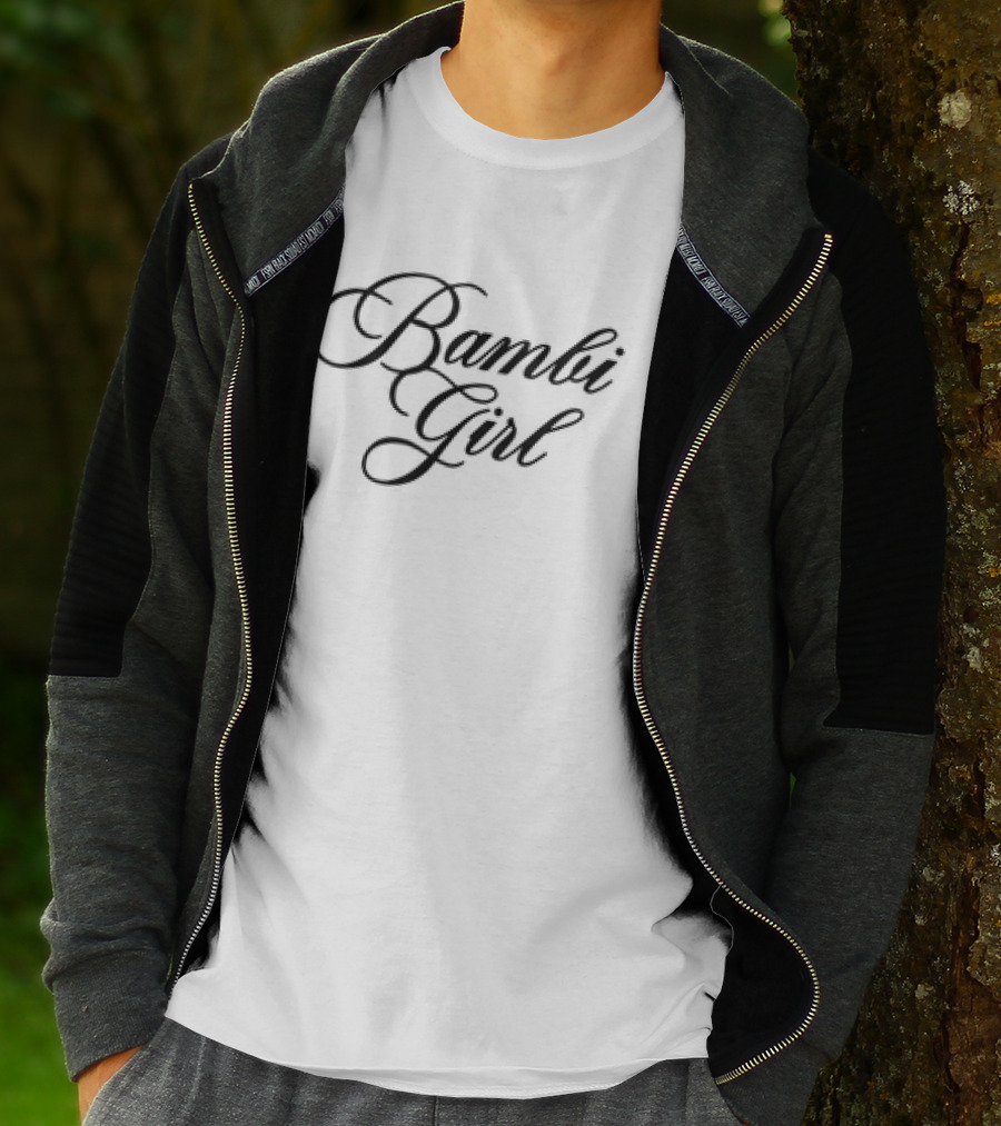 Bambi Girl Script T-Shirt