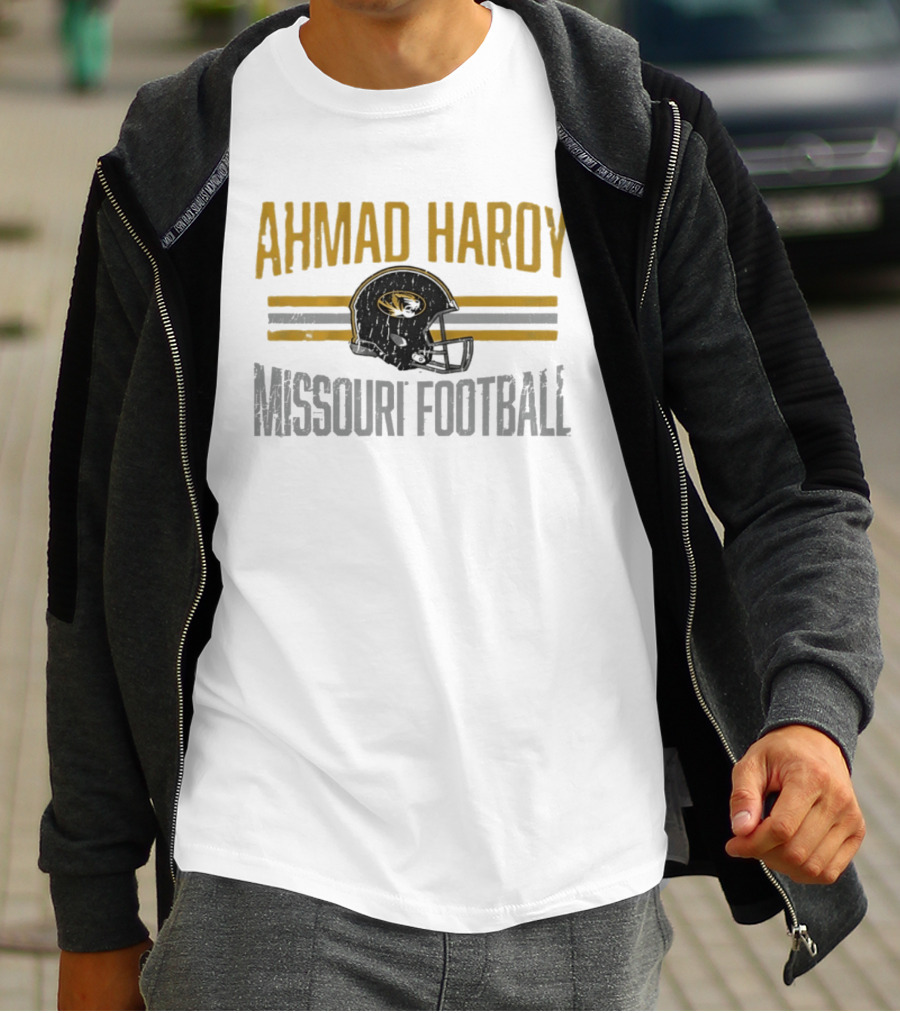 Ahmad Haroy Missouri Football Helmet Hero T-Shirt