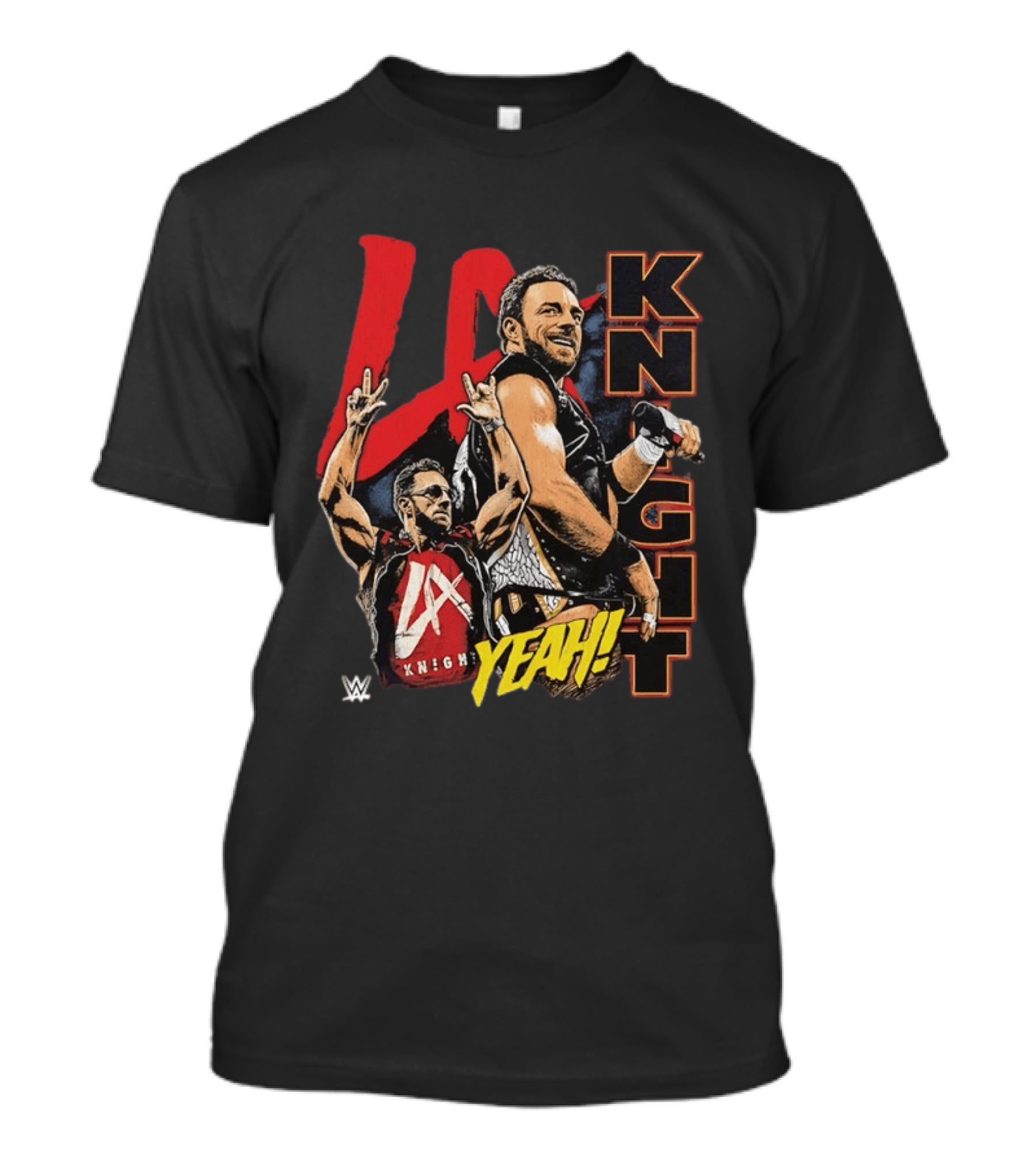 LA Knight WWE Yeah Vertical Name 2026 T-Shirt