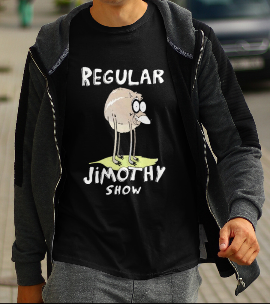 Regular Jimothy Show Cartoon Character Comedy Bird T-Shirt