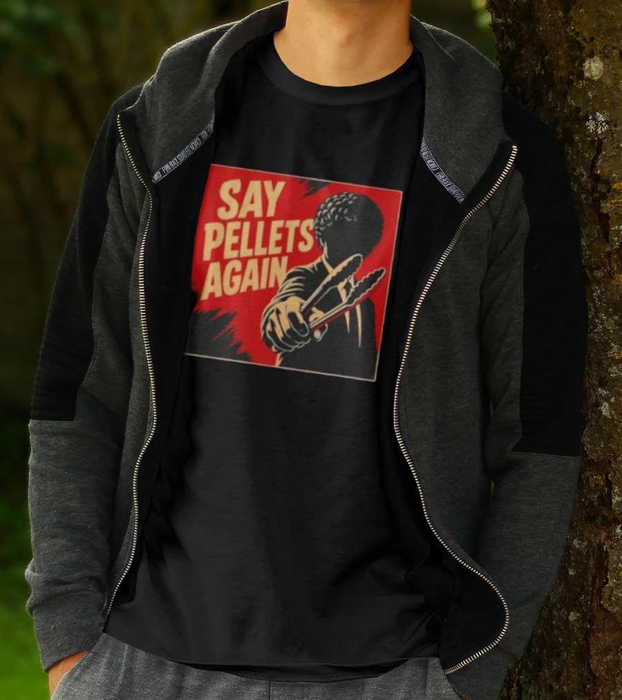 Say Pellets Again Pulp Fiction Jules Winnfield T-Shirt