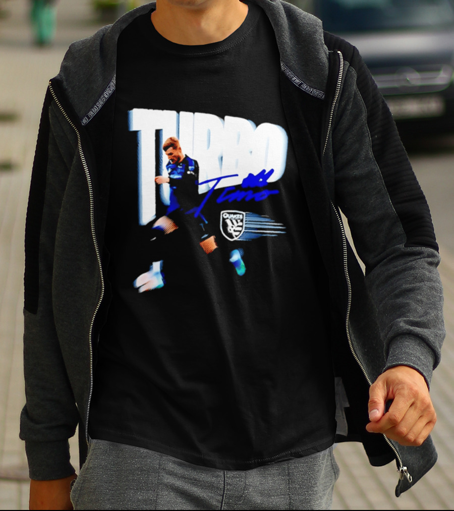 Turbo Timo San Jose Earthquakes Soccer Player Promotion T-Shirt
