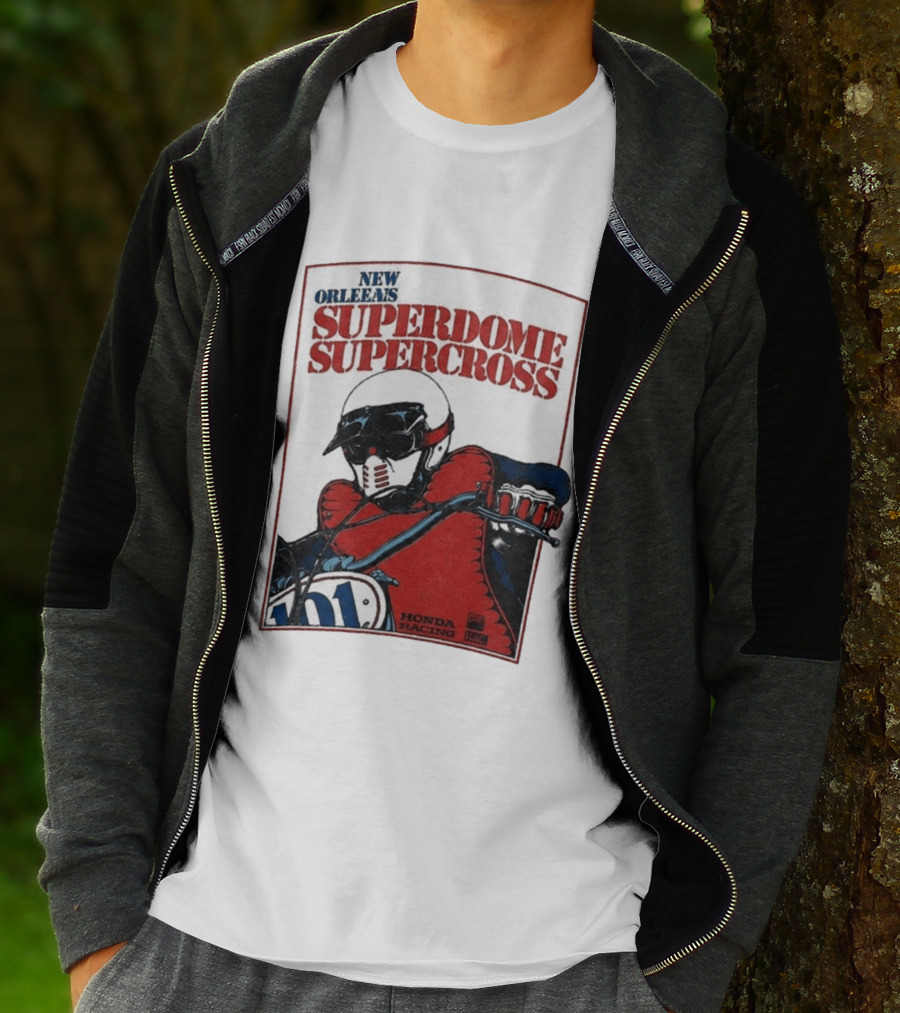 New Orleans Superdome Supercross Honda Racing 101 T-Shirt