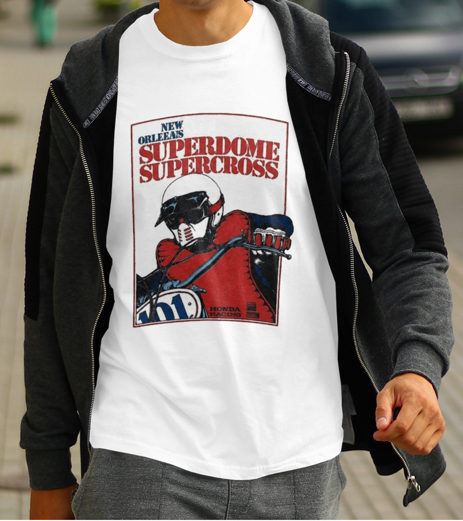 New Orleans Superdome Supercross Honda Racing 101 T-Shirt