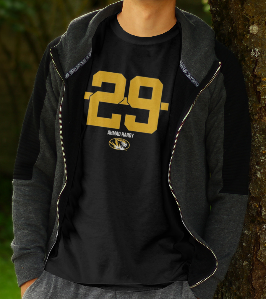 Ahmad Hardy 29 Missouri Tigers NCAA Football T-Shirt