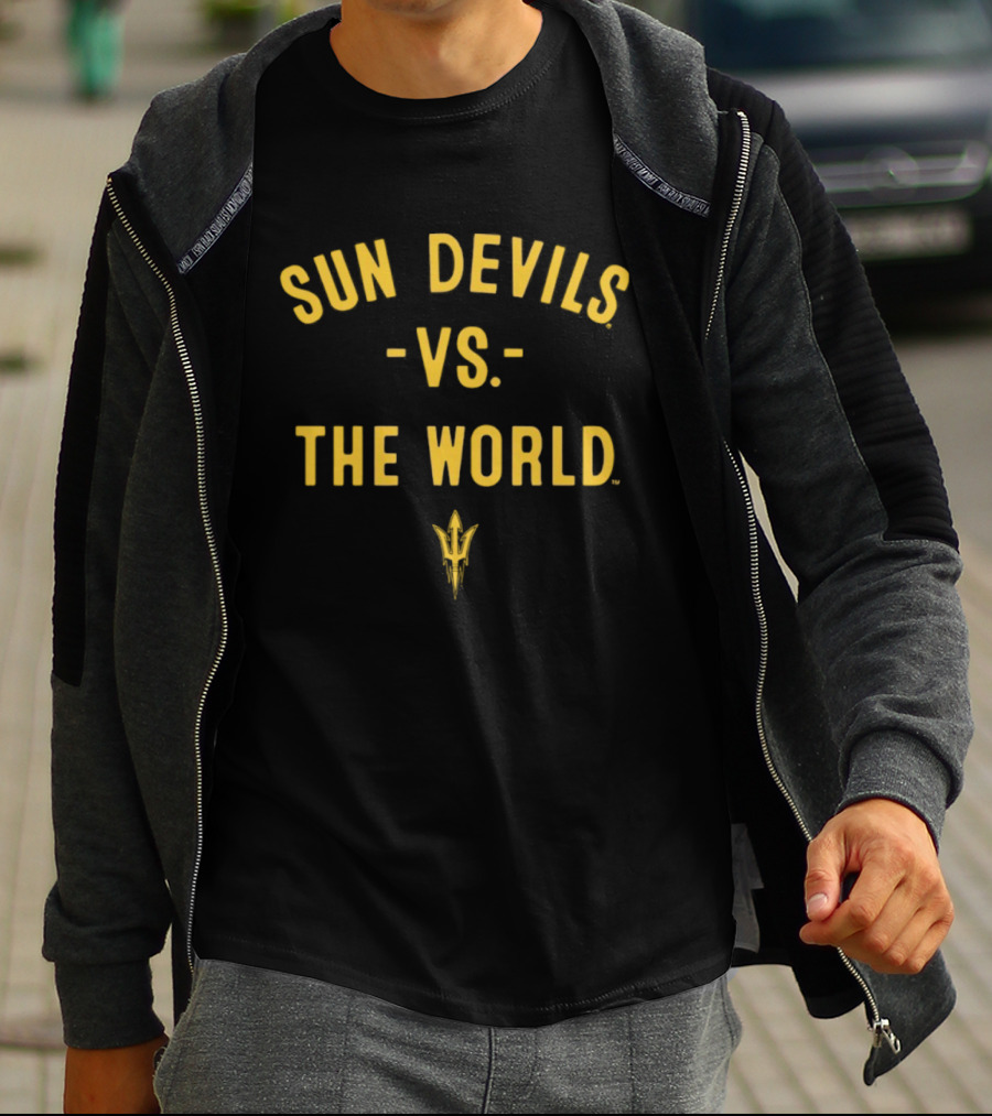 Sun Devils Vs The World NCAA 2026 Arizona State Season T-Shirt