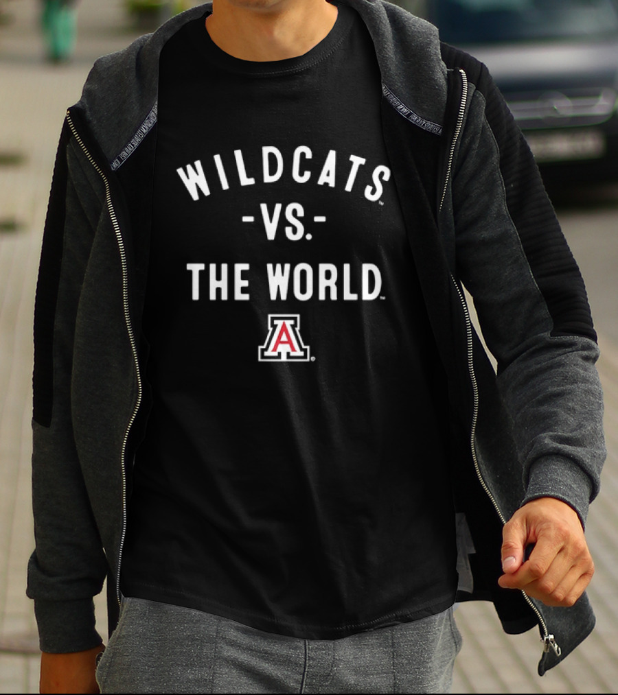 Arizona Wildcats Vs The World NCAA 2026 Season T-Shirt