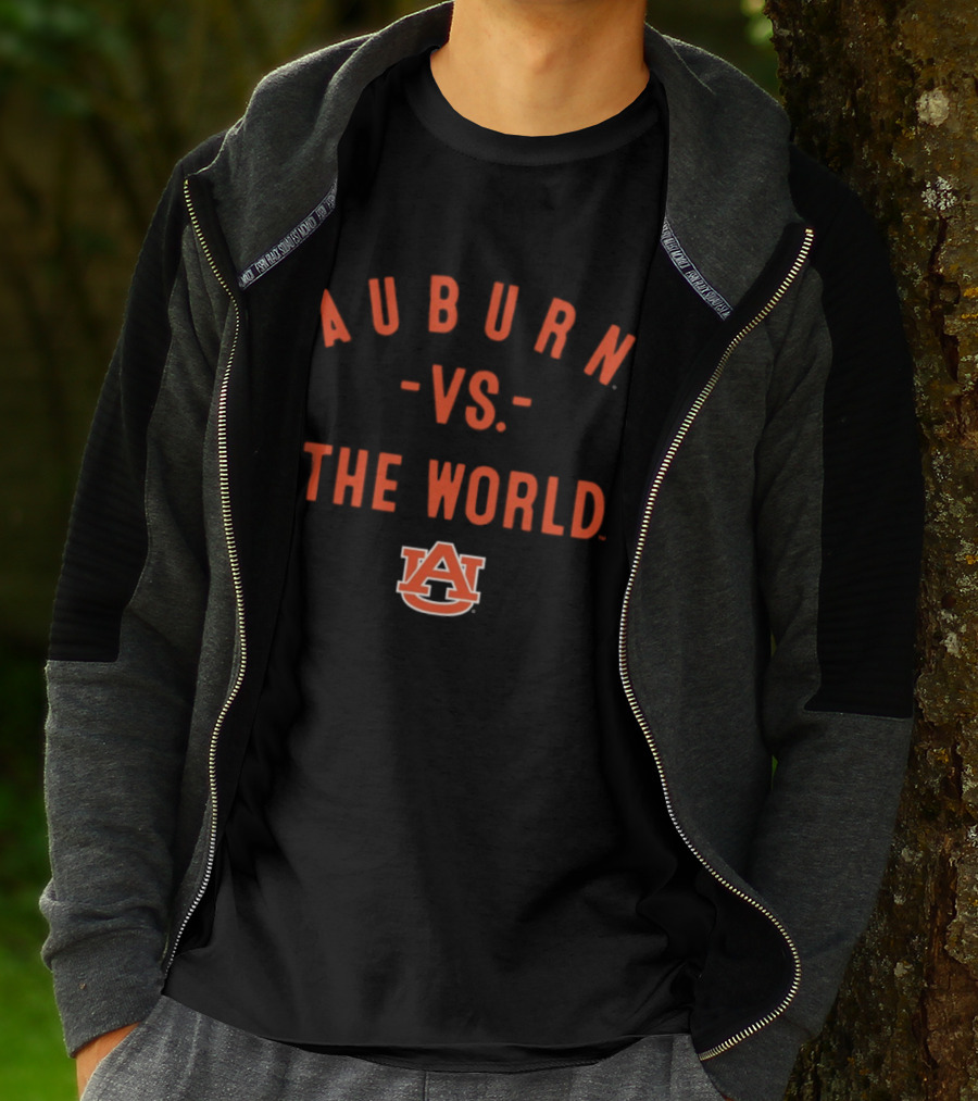 Auburn Tigers Auburn Vs The World NCAA 2026 Season T-Shirt