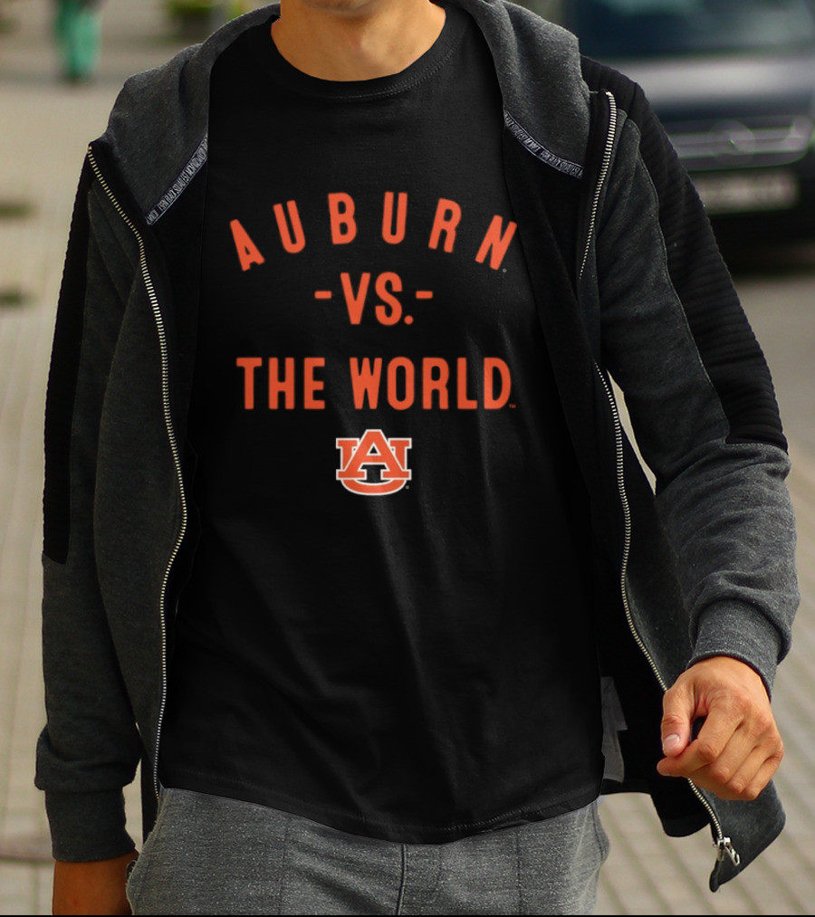 Auburn Tigers Auburn Vs The World NCAA 2026 Season T-Shirt