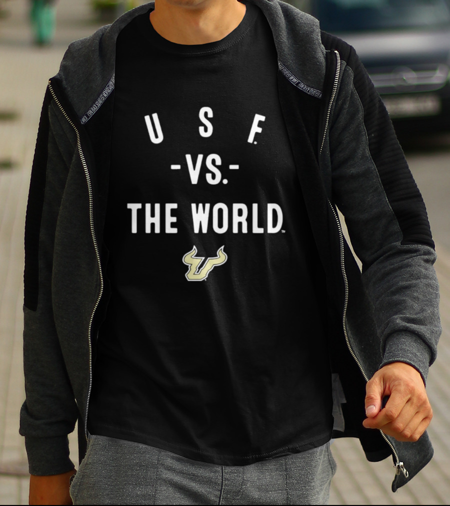 USF Bulls Vs The World 2026 NCAA Season South Florida T-Shirt