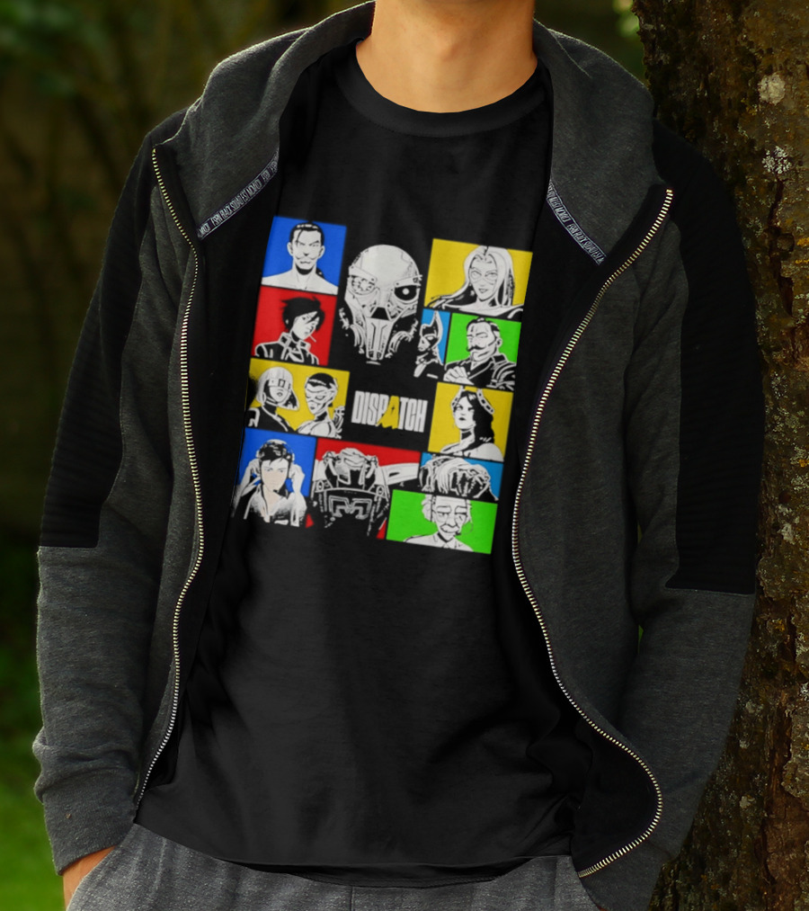 Blizzard Entertainment Over Hero Ensemble Characters T-Shirt