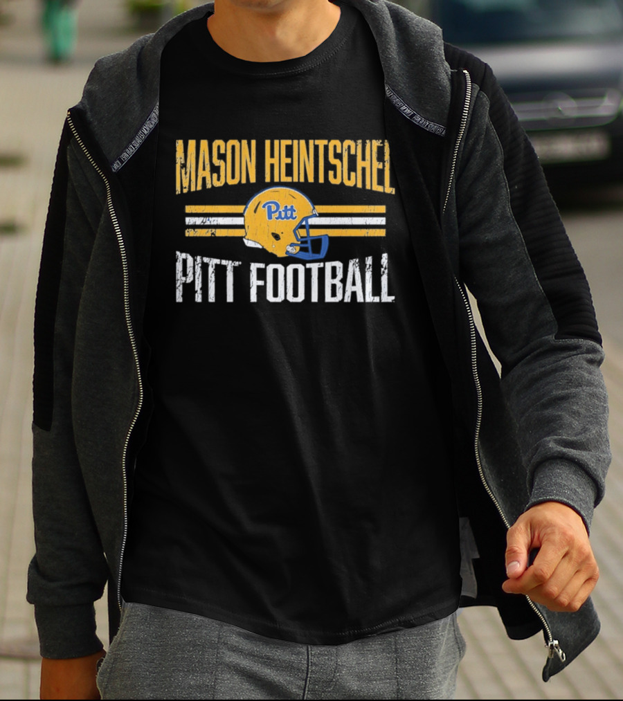 Mason Heintschel Pitt Football Panthers NCAA Helmet T-Shirt
