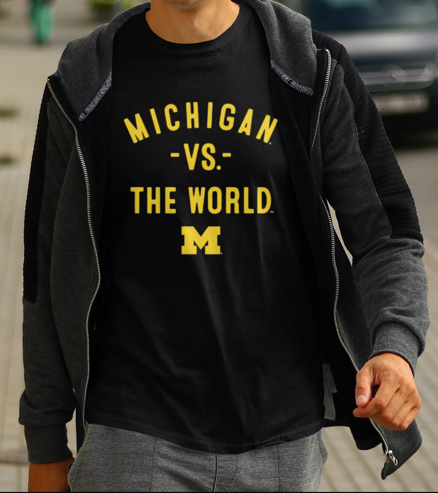 Michigan Wolverines Vs The World NCAA 2026 Season T-Shirt