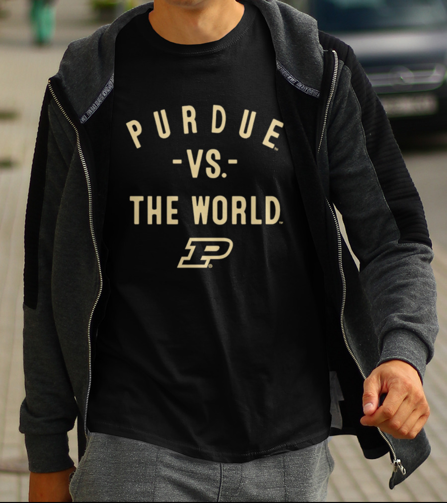 Purdue Boilermakers Vs The World NCAA 2026 Season T-Shirt