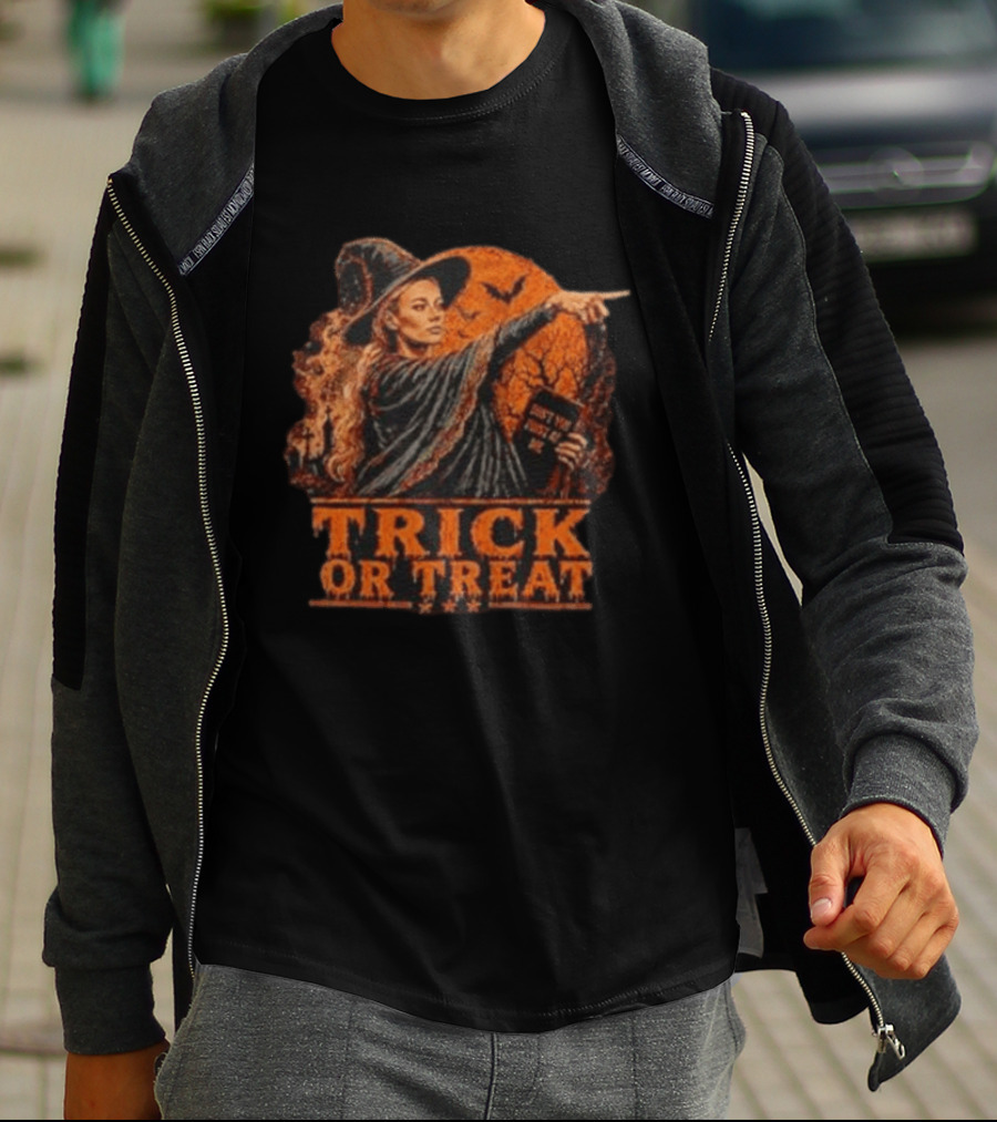 Sophie Trick Or Treat Witch Halloween WNBA T-Shirt
