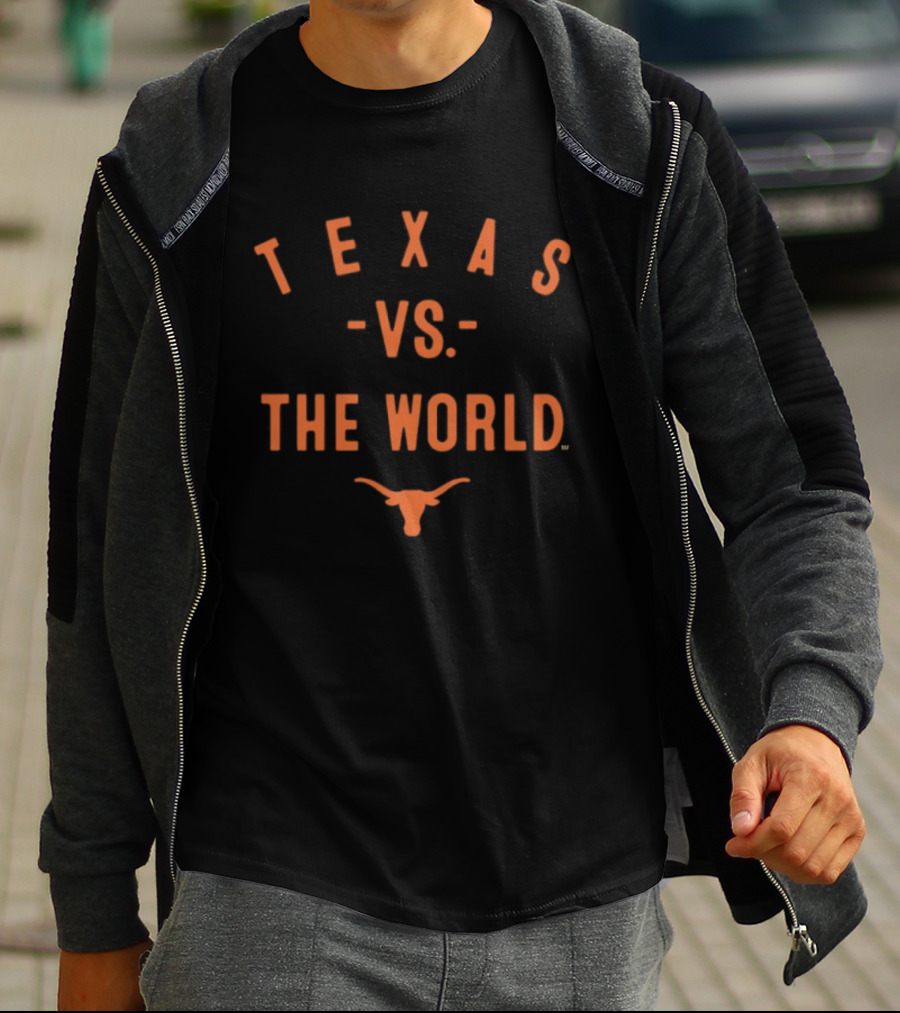 Texas Longhorns VS The World 2026 Season NCAA T-Shirt