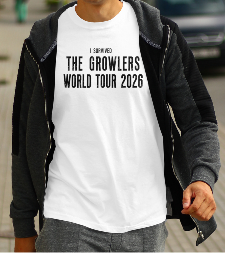 I Survived The Growlers World Tour 2026 T-Shirt