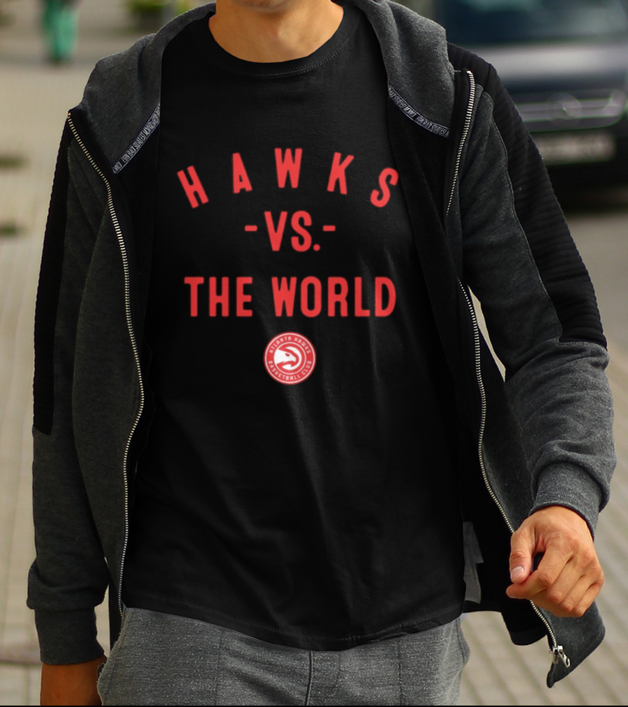 Atlanta Hawks Vs The World Basketball Club NBA 2026 T-Shirt