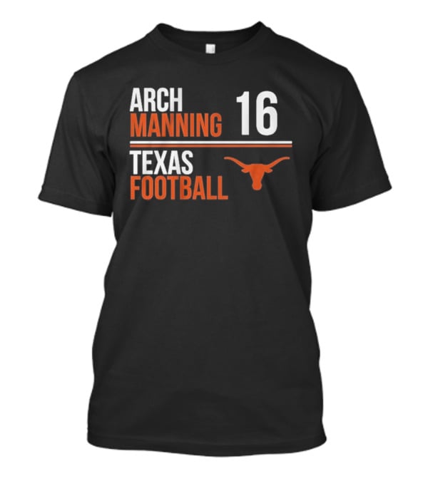 Arch Manning 16 Texas Longhorns Football T-Shirt