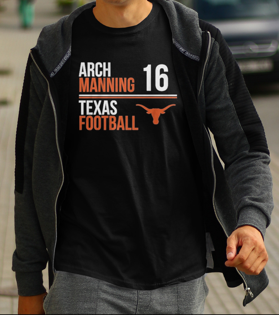Arch Manning 16 Texas Longhorns Football T-Shirt