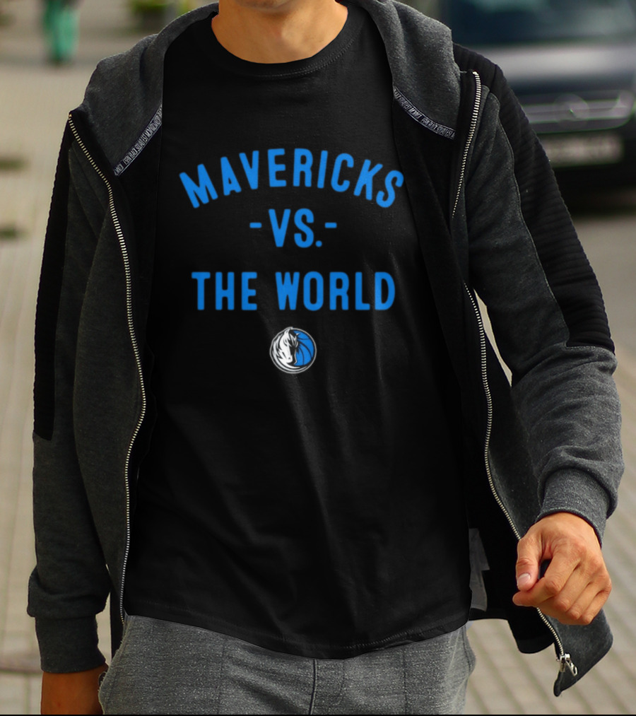 Mavericks Vs The World NBA 2026 Dallas Nowbes T-Shirt