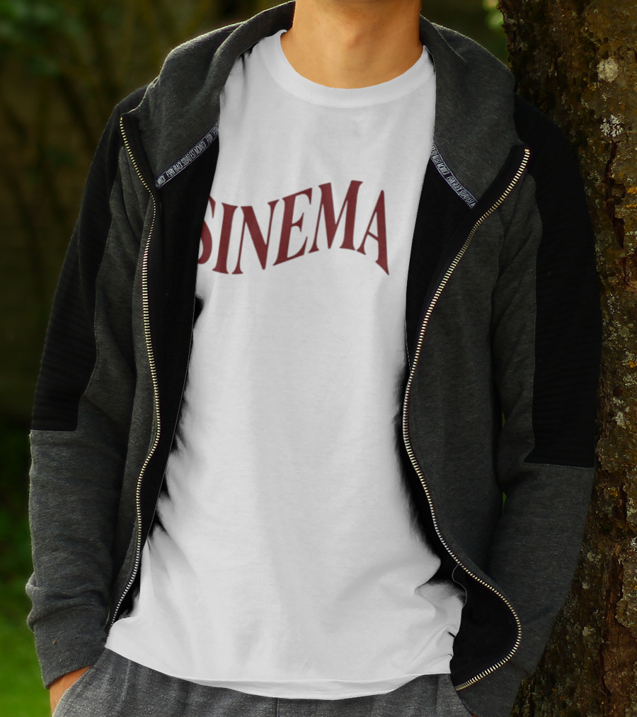 Rachel Sennott Sinema Bold Lettering T-Shirt