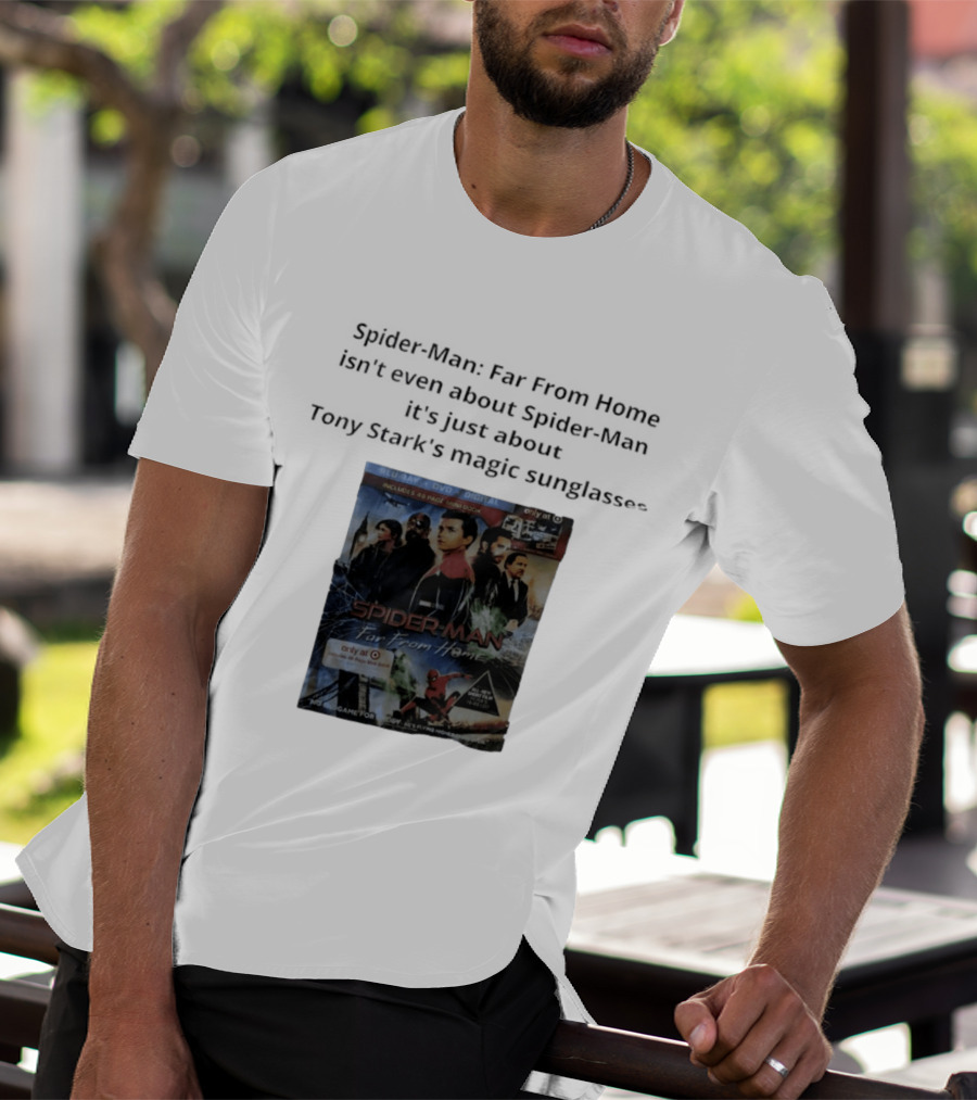 Spider Man Far From Home Magic Sunglasses Includes 48 Page Mini Book T-Shirt
