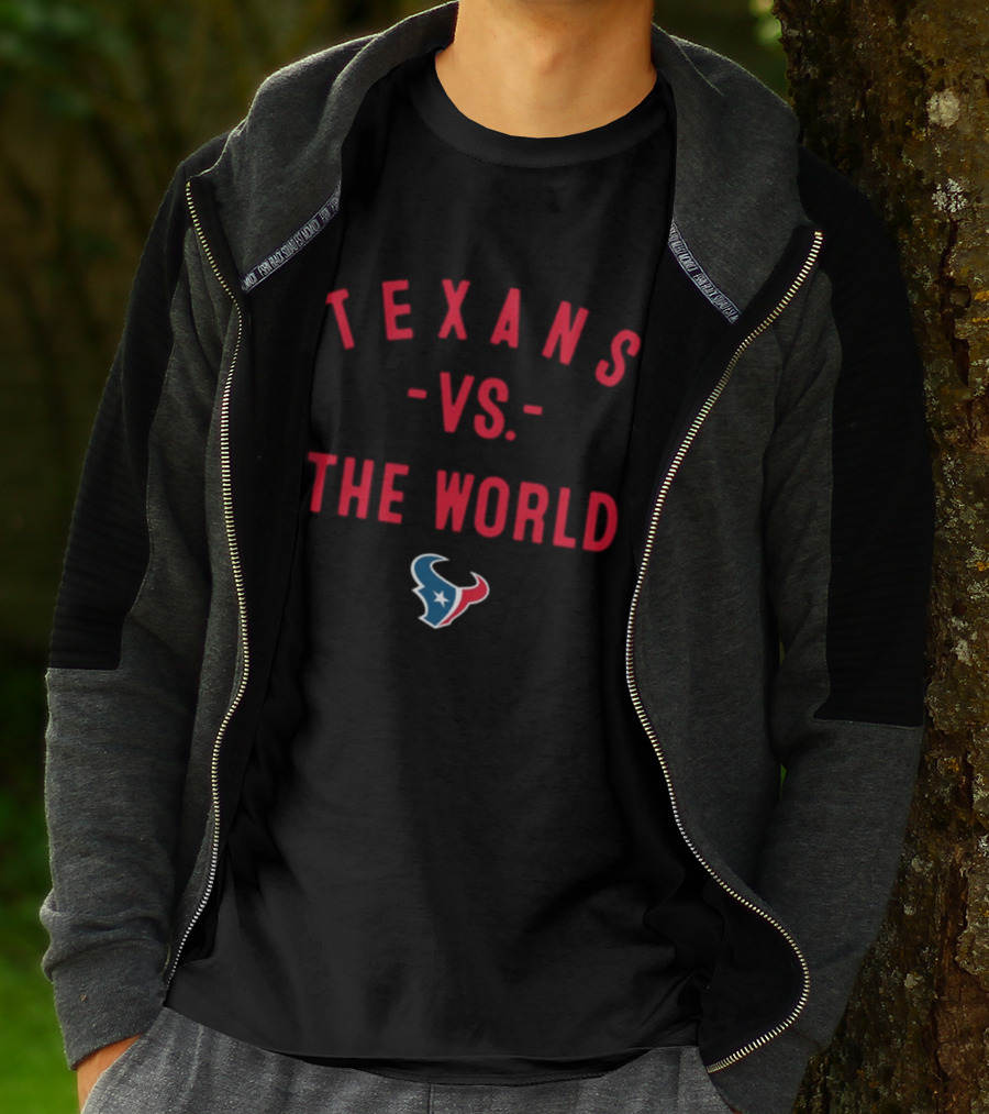 Houston Texans 2026 Season Texans Vs The World T-Shirt