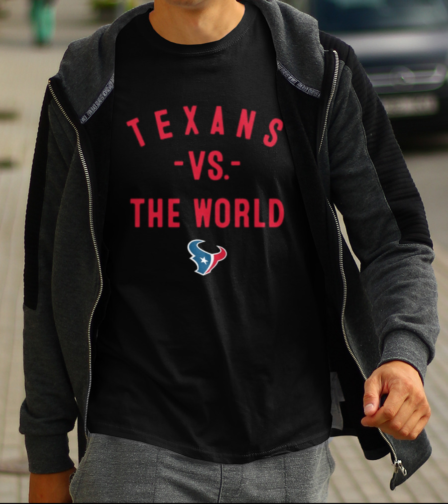 Houston Texans 2026 Season Texans Vs The World T-Shirt