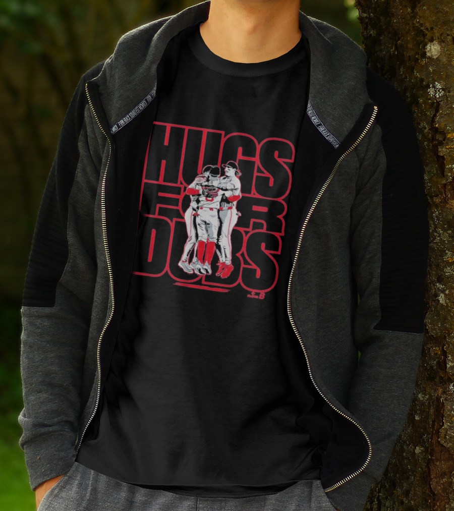 Jarren Duran Wilyer Abreu Ceddanne Rafaela Hugs For Dubs Team Celebration T-Shirt