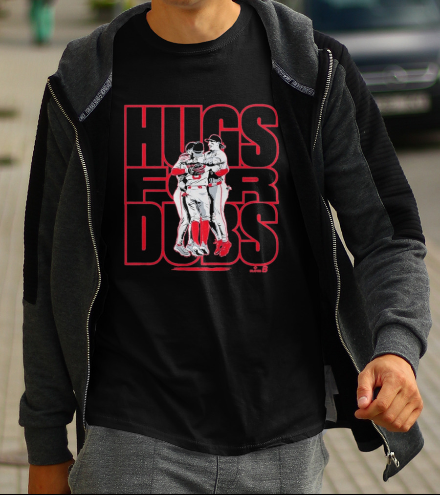 Jarren Duran Wilyer Abreu Ceddanne Rafaela Hugs For Dubs Team Celebration T-Shirt