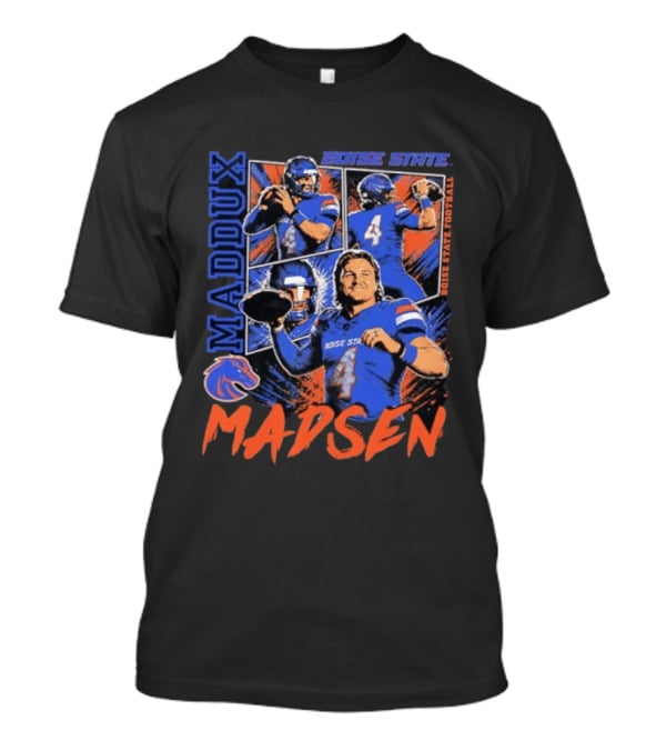 Maddux Madsen Boise State Broncos Football 2026 Big Ten Media Days T-Shirt