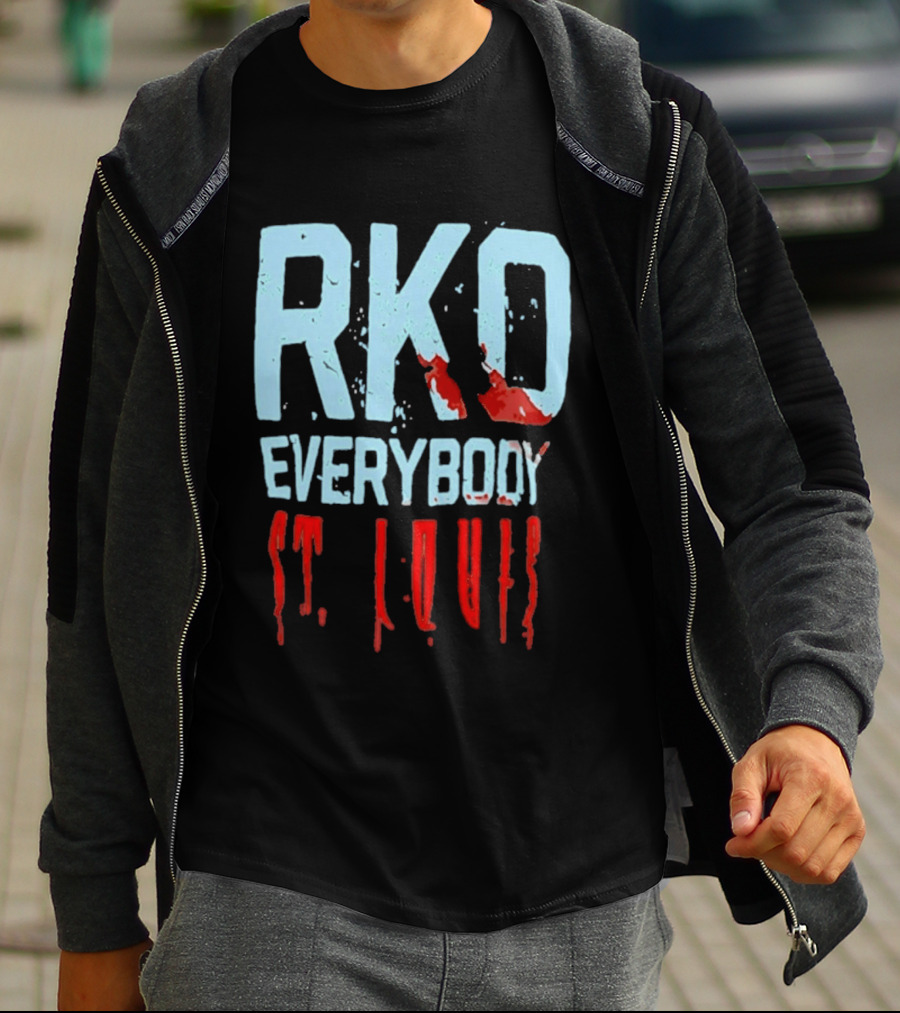 RKO Everybody St Louis Randy Orton Wrestling Fan T-Shirt