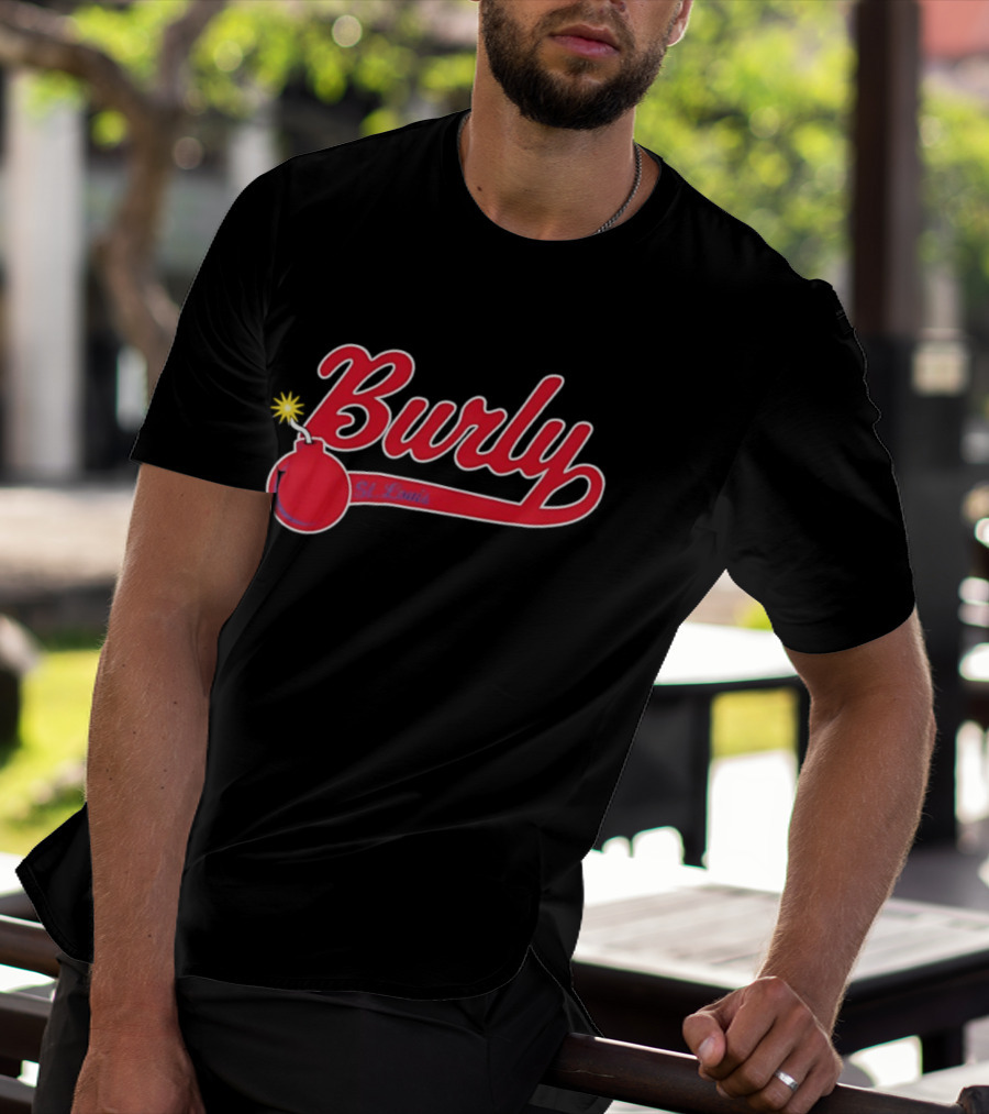 Alec Burleson Burly Bomb St Louis Cardinals MLB 2026 T-Shirt
