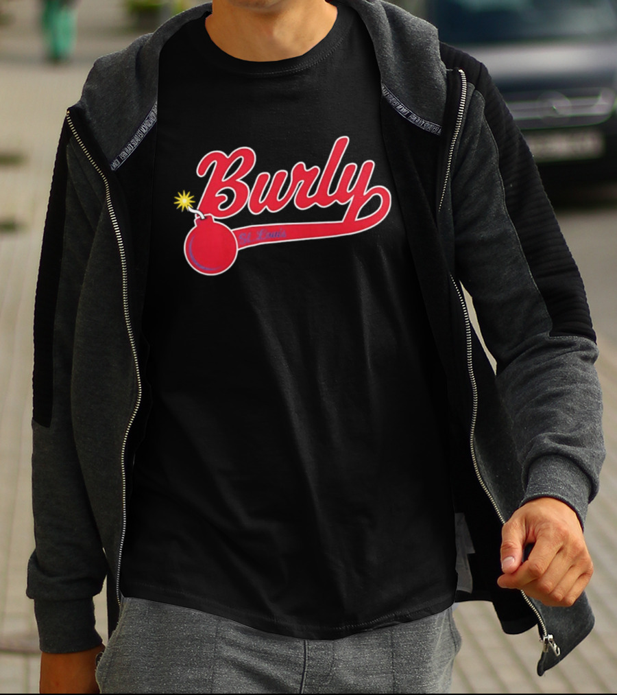 Alec Burleson Burly Bomb St Louis Cardinals MLB 2026 T-Shirt