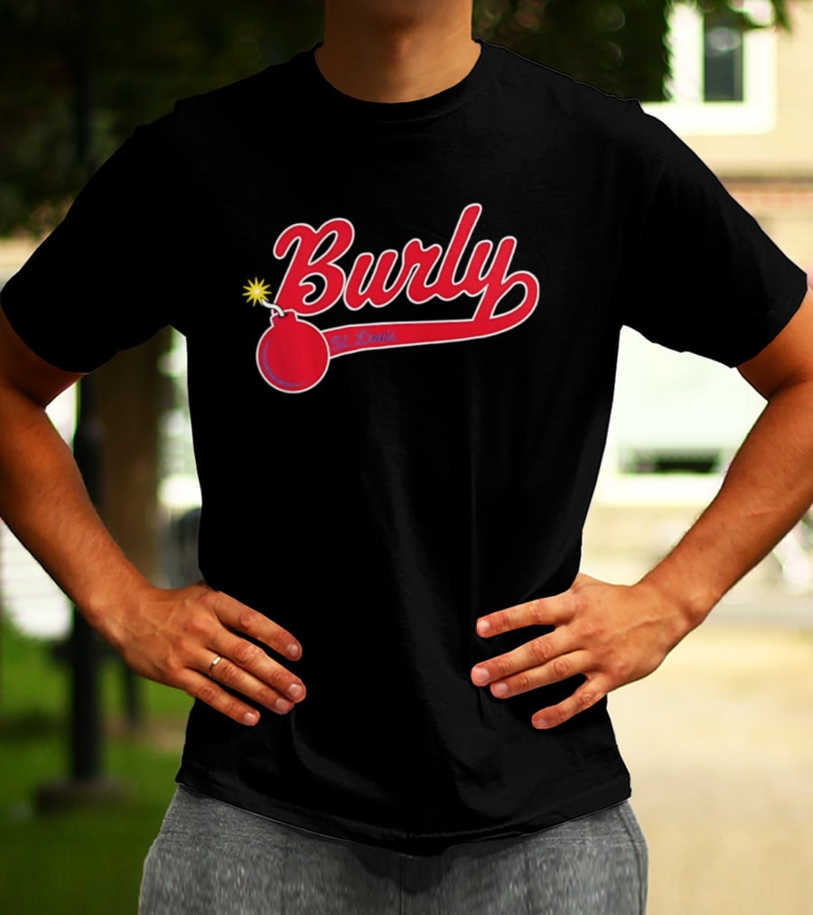 Alec Burleson Burly Bomb St Louis Cardinals MLB 2026 T-Shirt
