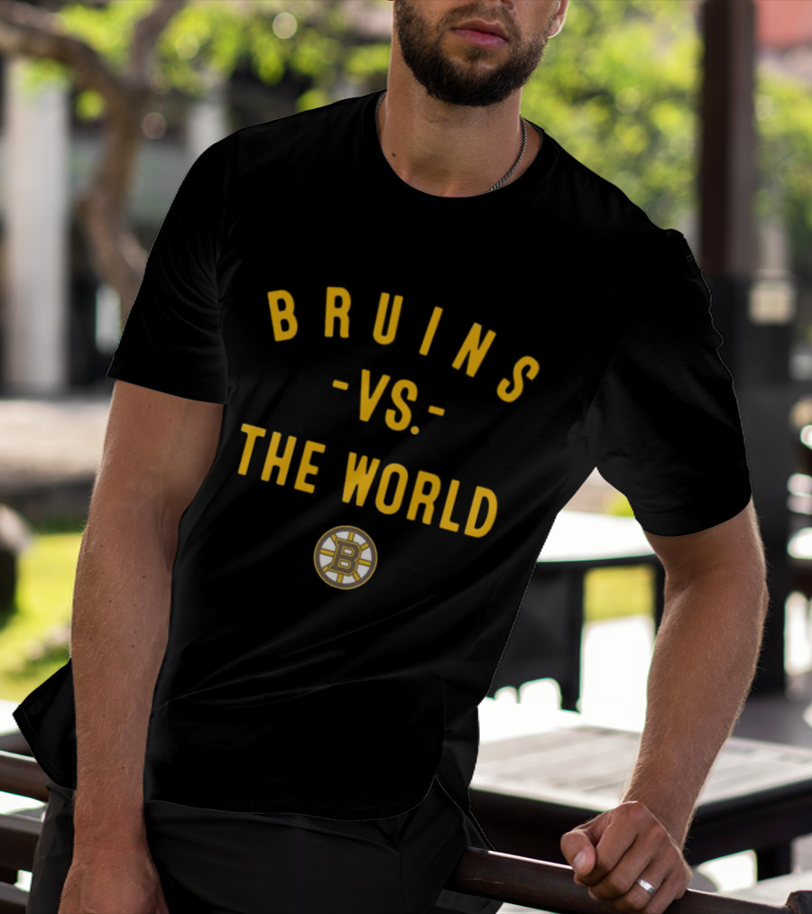 Boston Bruins VS The World NHL 2026 Nowbes T-Shirt