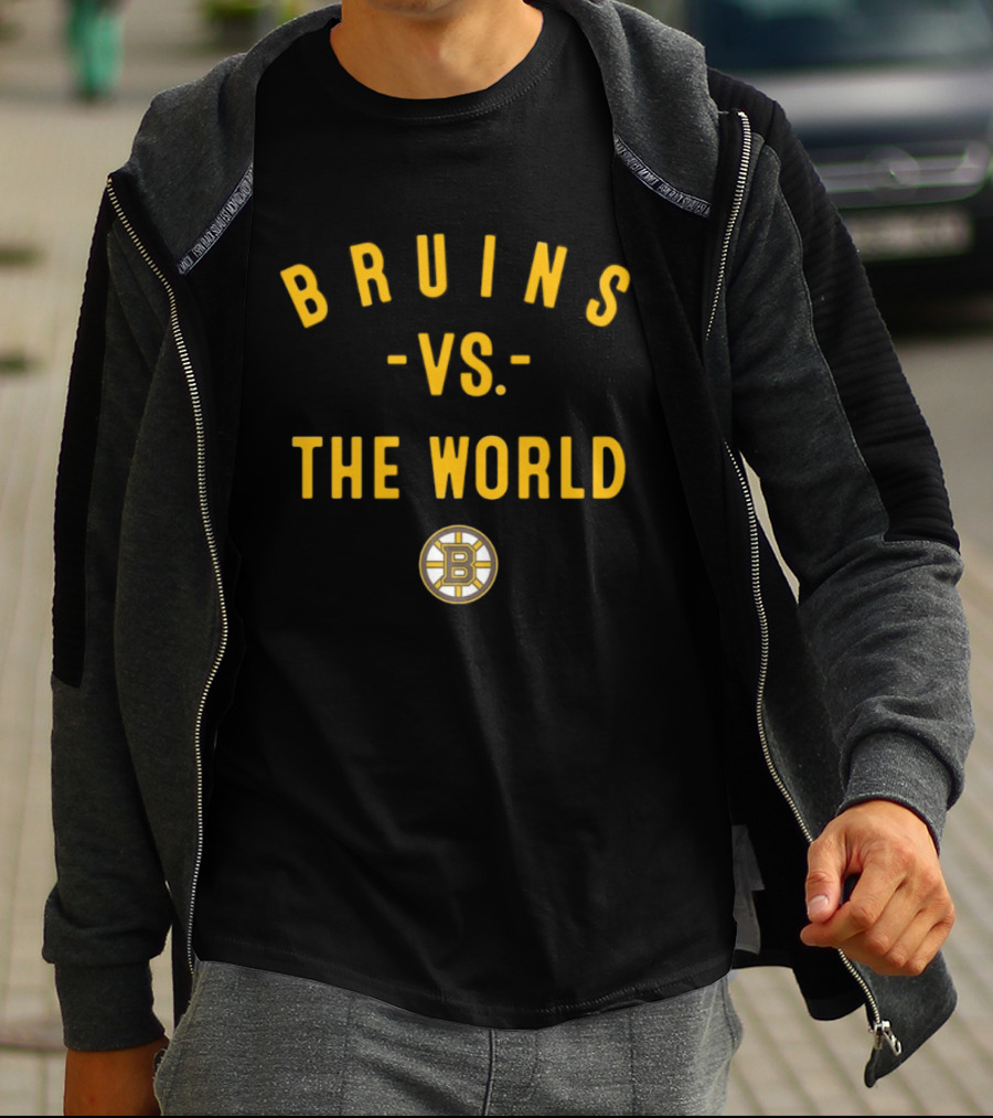 Boston Bruins VS The World NHL 2026 Nowbes T-Shirt