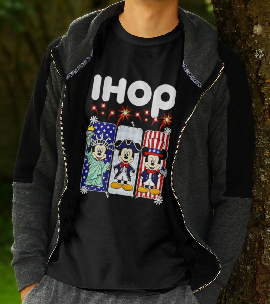 IHOP Mickey Mouse America 250th Anniversary Celebration T-Shirt