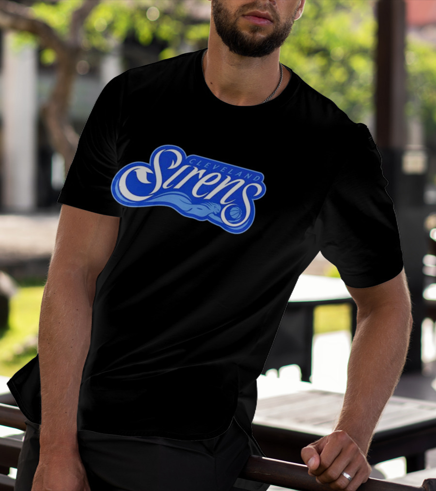 Cleveland Sirens WNBA Toddler Black Primary Logo Basketball T-Shirt