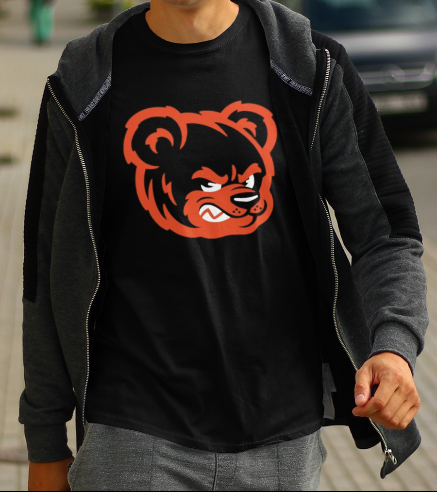 Monterrey Osos Fierce Bear Head T-Shirt