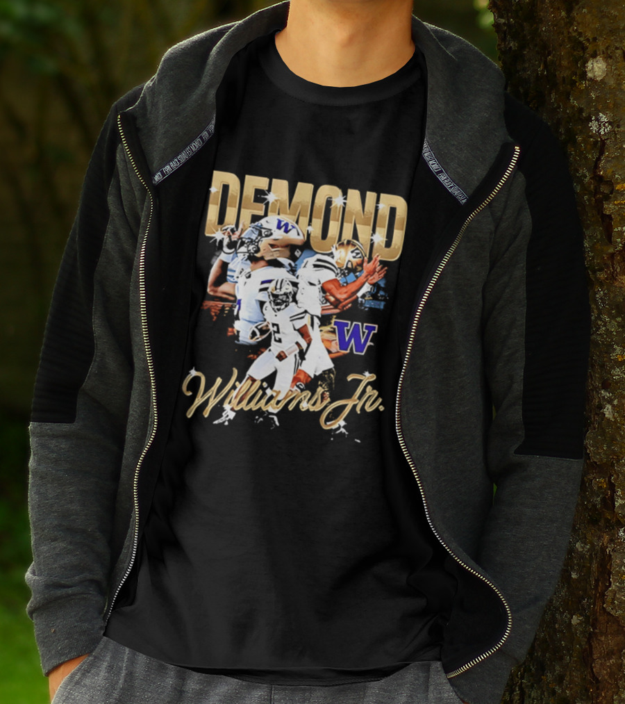 Demond Williams Jr. Washington Huskies Football 2026 Big Ten Media Days T-Shirt